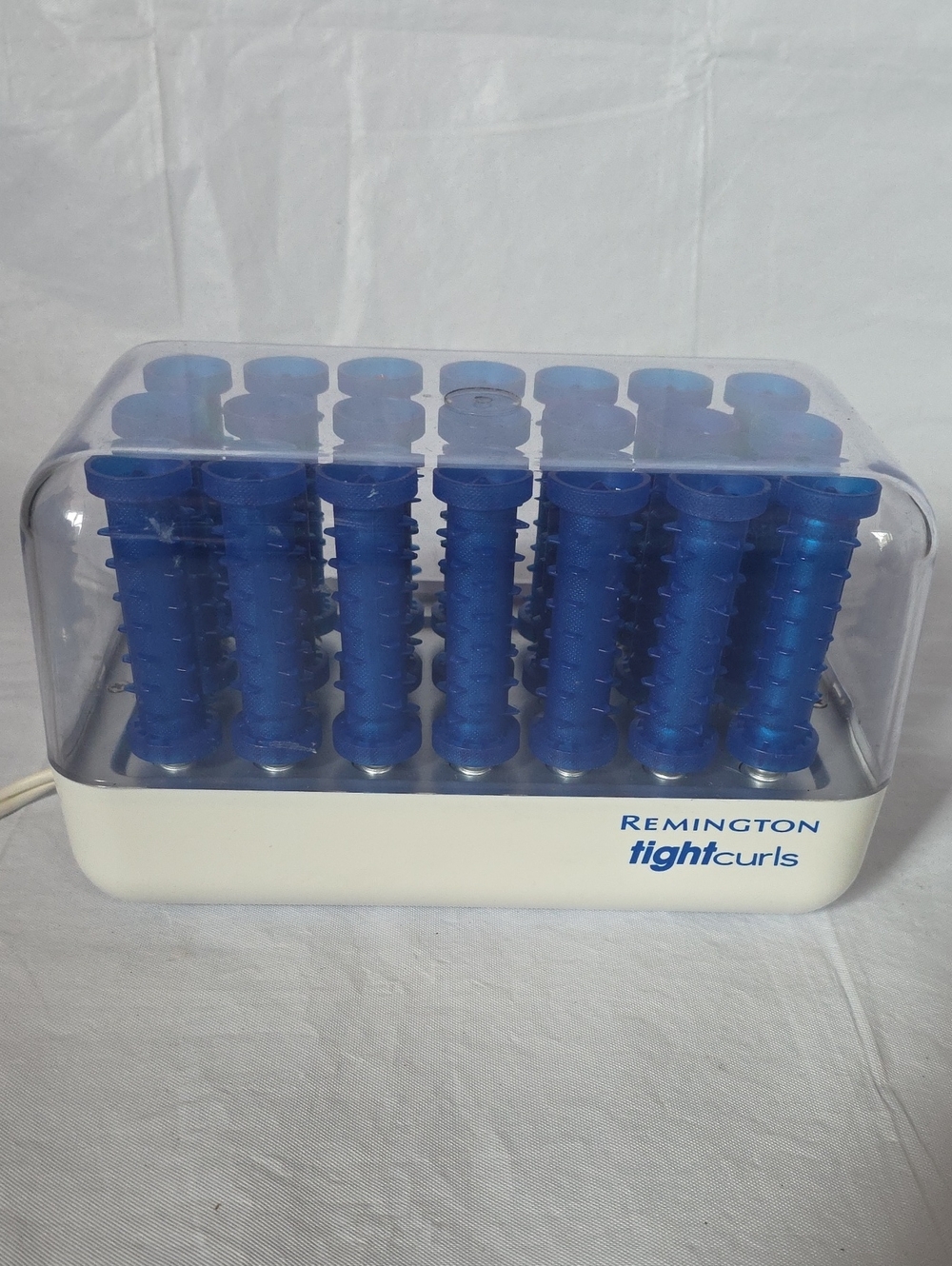 Remington Tight Curls 21 Electric Hot Rollers with Clips H-21SP Spiral Pageant